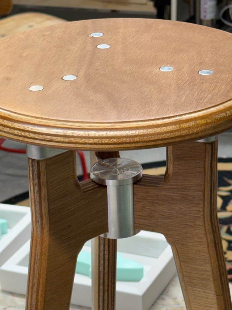 initials engraved on the inside top.