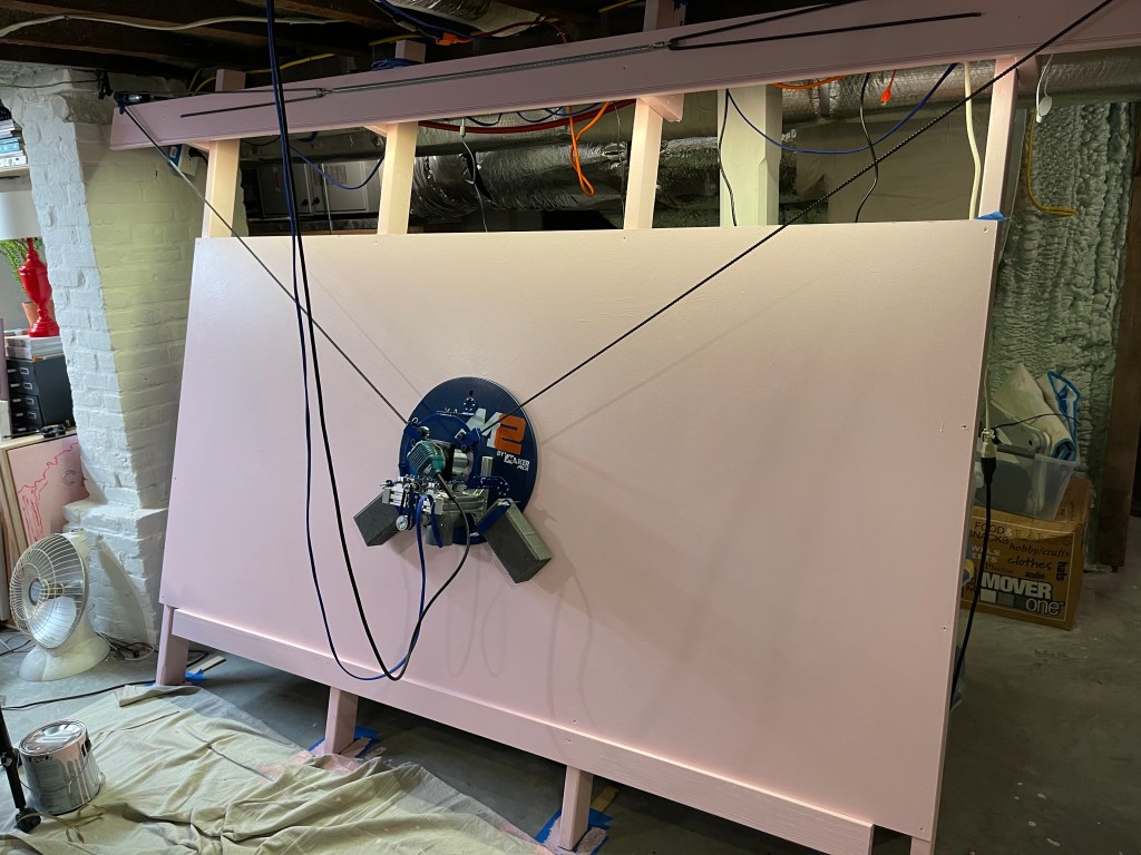 Freshly created CNC machine.